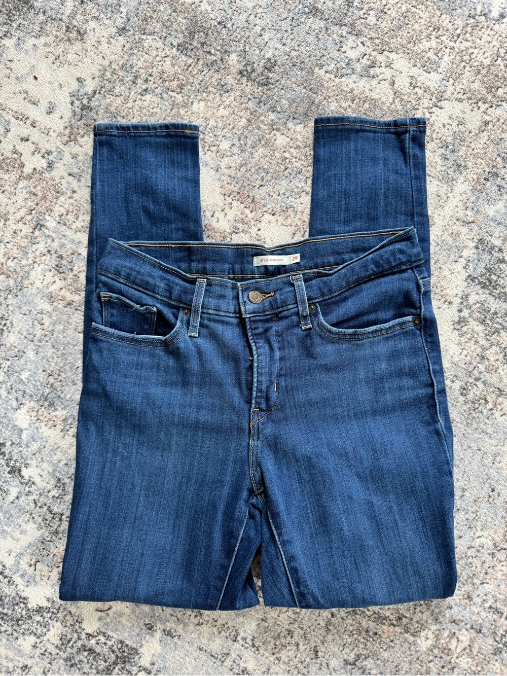 Women's Levi’s 311 Shaping Skinny Dark Blue Stretch Skinny Jeans
